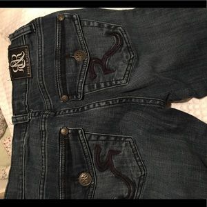 Rock and Republic blue jeans